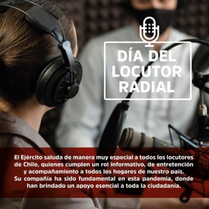 ¡Felicitaciones a todos los locutores de Chile! | Portal ...